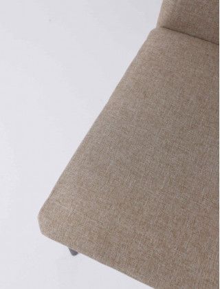 Стул СЛИМ, ткань Кремовый Tesla Cream/черный купить в Минске