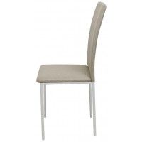 Стул СЛИМ, ткань Кремовый Tesla Cream/белый купить в Минске