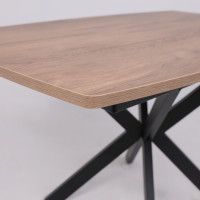 Стол TWIST (Твист) раздвижной 130(170)*80*75 дуб табачный/черный купить в Минске Стол TWIST (Твист) раздвижной 130(170)*80*75 дуб табачный/черный купить в Минске