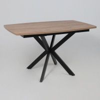 Стол TWIST (Твист) раздвижной 130(170)*80*75 дуб табачный/черный купить в Минске Стол TWIST (Твист) раздвижной 130(170)*80*75 дуб табачный/черный купить в Минске