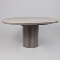 Стол Askar Round SLIDE-116 BAYONA IVORY PREMIUM CER/Капучино в Минске