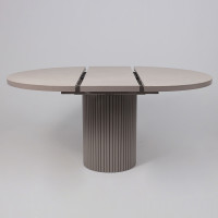 Стол Askar Round SLIDE-116 BAYONA IVORY PREMIUM CER/Капучино в Минске