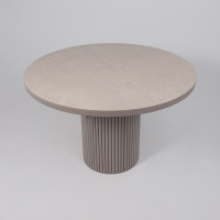 Стол Askar Round SLIDE-116 BAYONA IVORY PREMIUM CER/Капучино в Минске