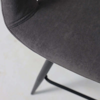 Стул барный BARNY-R 700 b28 antracite lux/черный купить в Минске