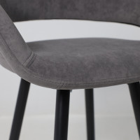 Стул барный BARNY-R 700 b28 antracite lux/черный купить в Минске