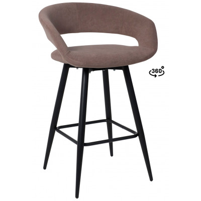 Стул барный BARNY-R 700 b05 latte lux/черный купить в Минске