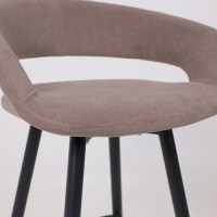 Стул барный BARNY-R 700 b05 latte lux/черный купить в Минске