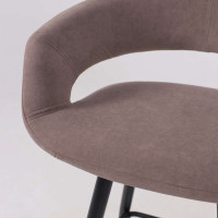 Стул барный BARNY-R 700 b05 latte lux/черный купить в Минске