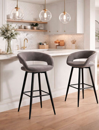 Стул барный BARNY-R 900 b28 antracite lux/черный купить в Минске