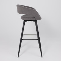 Стул барный BARNY-R 900 b28 antracite lux/черный купить в Минске Стул барный BARNY-R 900 b28 antracite lux/черный купить в Минске