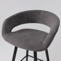 Стул барный BARNY-R 900 b28 antracite lux/черный купить в Минске Стул барный BARNY-R 900 b28 antracite lux/черный купить в Минске