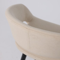 Стул барный BARNY-R 900 b03 cream lux/черный Стул барный BARNY-R 900 b03 cream lux/черный