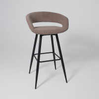 Стул барный BARNY-R 900 b05 latte lux/черный купить в Минске Стул барный BARNY-R 900 b05 latte lux/черный купить в Минске