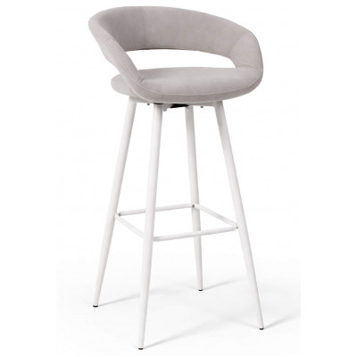 Стул барный BARNY-R 900 b20 SILVER LUX/белый купить в Минске