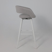 Стул барный BARNY-R 900 b20 SILVER LUX/белый купить в Минске