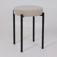 Табурет BOB (Боб) b03 cream lux/черный купить в Минске
