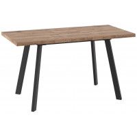 Стол раздвижной BORG-110 110(142)*70 дуб веллингтон/черный в Минске