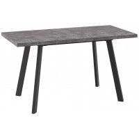 Стол раздвижной BORG-110 110(142)*70 дымчатая керамика/черный в Минске Стол раздвижной BORG-110 110(142)*70 дымчатая керамика/черный в Минске