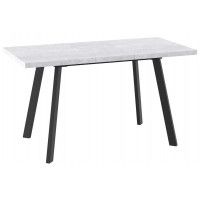 Стол раздвижной BORG-110 110(142)*70 серый сланец/черный в Минске