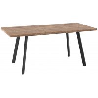 Стол раздвижной BORG-140 140(180)*85 дуб веллингтон/черный в Минске Стол раздвижной BORG-140 140(180)*85 дуб веллингтон/черный в Минске