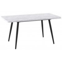 Стол раздвижной BORG RADIAL-120 120(160)*80 серый сланец/черный в Минске