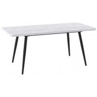 Стол раздвижной BORG RADIAL-140 140(180)*85 серый сланец/черный в Минске