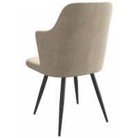 Стул поворотный Freddy-R1 360 k02 латте замша lux/черный купить в Минске Стул поворотный Freddy-R1 360 k02 латте замша lux/черный купить в Минске