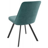 Стул IBIS b15 бирюзовый/черный