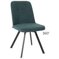 Стул поворотный IBIS-360 b10 темно-зеленый/черный Стул поворотный IBIS-360 b10 темно-зеленый/черный