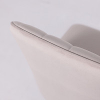 Стул поворотный Leonard M-R1 360 d07 pearl grey lux/черный купить в Минске Стул поворотный Leonard M-R1 360 d07 pearl grey lux/черный купить в Минске