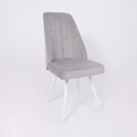 Стул поворотный Leonard M-R1 360 d08 platinum lux/белый купить в Минске Стул поворотный Leonard M-R1 360 d08 platinum lux/белый купить в Минске