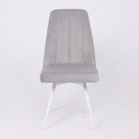 Стул поворотный Leonard M-R1 360 d08 platinum lux/белый купить в Минске Стул поворотный Leonard M-R1 360 d08 platinum lux/белый купить в Минске