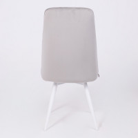 Стул поворотный Leonard M-R1 360 d08 platinum lux/белый купить в Минске Стул поворотный Leonard M-R1 360 d08 platinum lux/белый купить в Минске