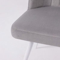 Стул поворотный Leonard M-R1 360 d08 platinum lux/белый купить в Минске Стул поворотный Leonard M-R1 360 d08 platinum lux/белый купить в Минске