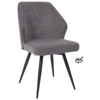Стул поворотный Michael-R1 360 b28 antracite lux/черный