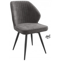 Стул поворотный Michael-R1 360 b28 antracite lux/черный