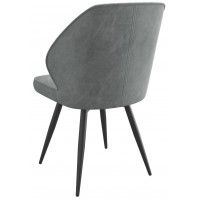 Стул поворотный Michael-R1 360 k10 антрацит замша lux/черный купить в Минске