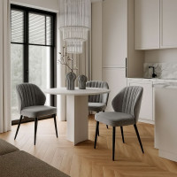 Стул поворотный Michael-R1 360 k10 антрацит замша lux/черный Стул поворотный Michael-R1 360 k10 антрацит замша lux/черный