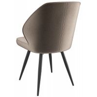 Стул поворотный Michael-R1 360 d05 cappuccino lux/черный купить в Минске