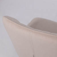 Стул поворотный Michael-R1 360 b03 cream lux/черный Стул поворотный Michael-R1 360 b03 cream lux/черный