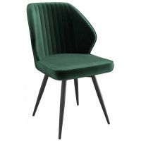 Стул поворотный Michael-R1 360 d13 dark green lux/черный купить в Минске