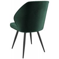 Стул поворотный Michael-R1 360 d13 dark green lux/черный купить в Минске