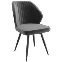 Стул поворотный Michael-R1 360 d10 hematite lux/черный купить в Минске