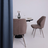 Стул поворотный Michael-R1 360 b05 latte lux/капучино