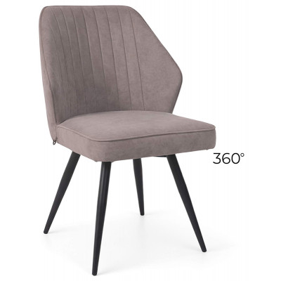 Стул поворотный Michael-R1 360 b05 latte lux/черный