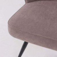Стул поворотный Michael-R1 360 b05 latte lux/черный