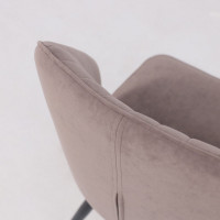 Стул поворотный Michael-R1 360 b05 latte lux/черный