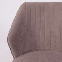 Стул поворотный Michael-R1 360 b05 latte lux/черный