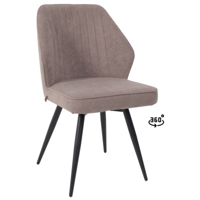 Стул поворотный Michael-R1 360 b05 latte lux/черный купить в Минске