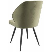 Стул поворотный Michael-R1 360 d12 olive lux/черный купить в Минске